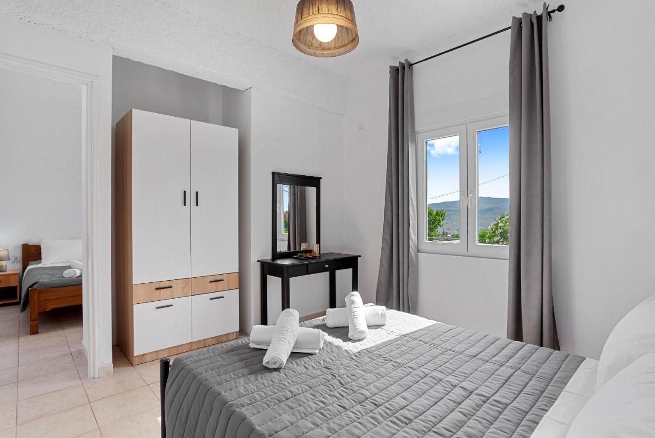Bella-Maria At Aptera With Mountain And Sea View !! Chania  Exterior foto