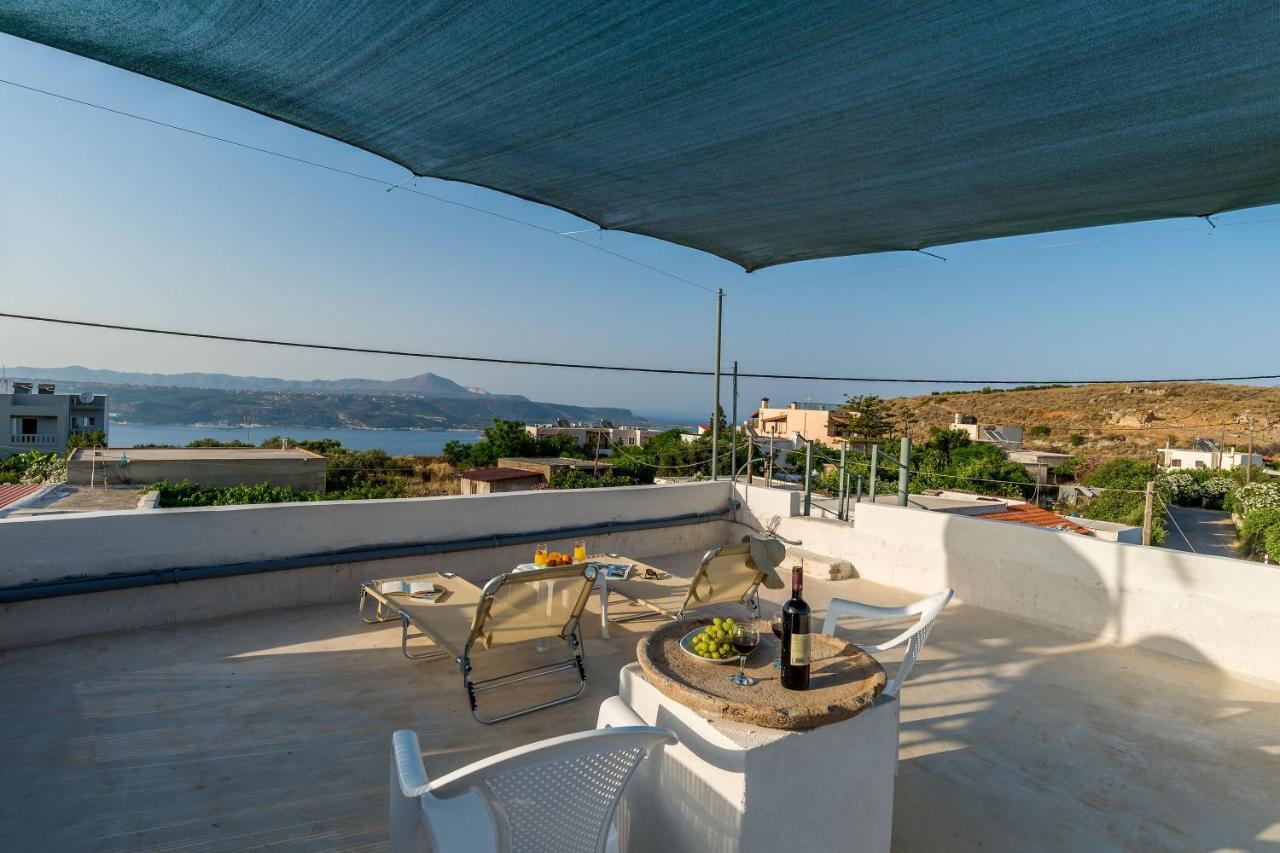 Bella-Maria At Aptera With Mountain And Sea View !! Chania  Exterior foto